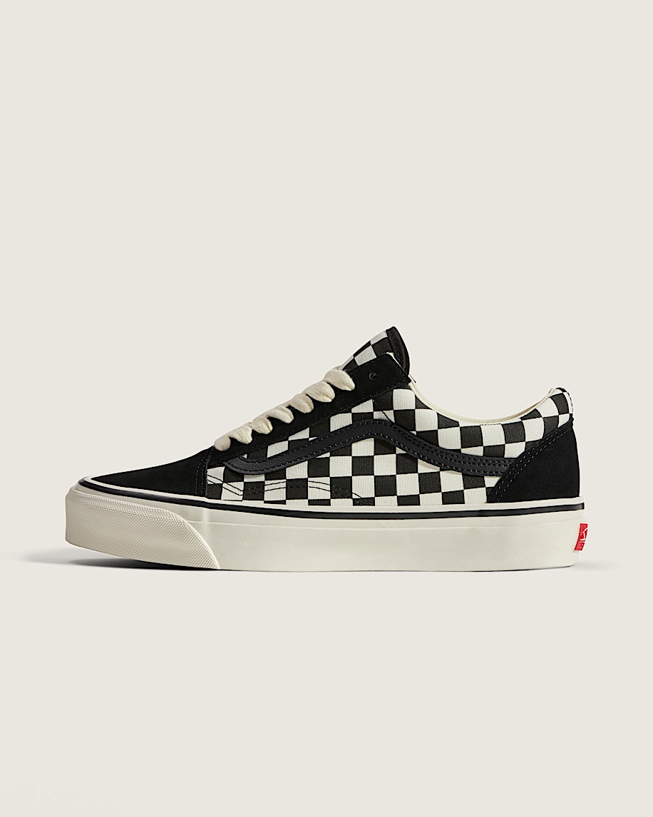 taka hayashi for vault by vans Premium Old Skool Checkerboard Shoe Black White