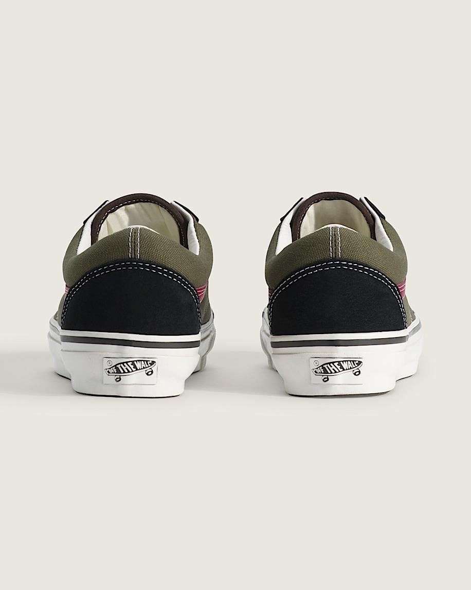 Taka Hayashi For Vault By Vans Premium Old Skool Shoe Black Olive Green