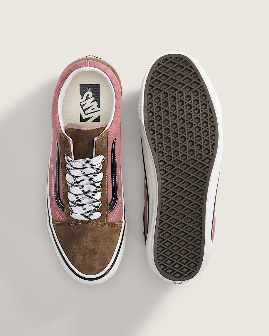 Taka Hayashi For Vault By Vans Premium Old Skool Shoe Brown Pink