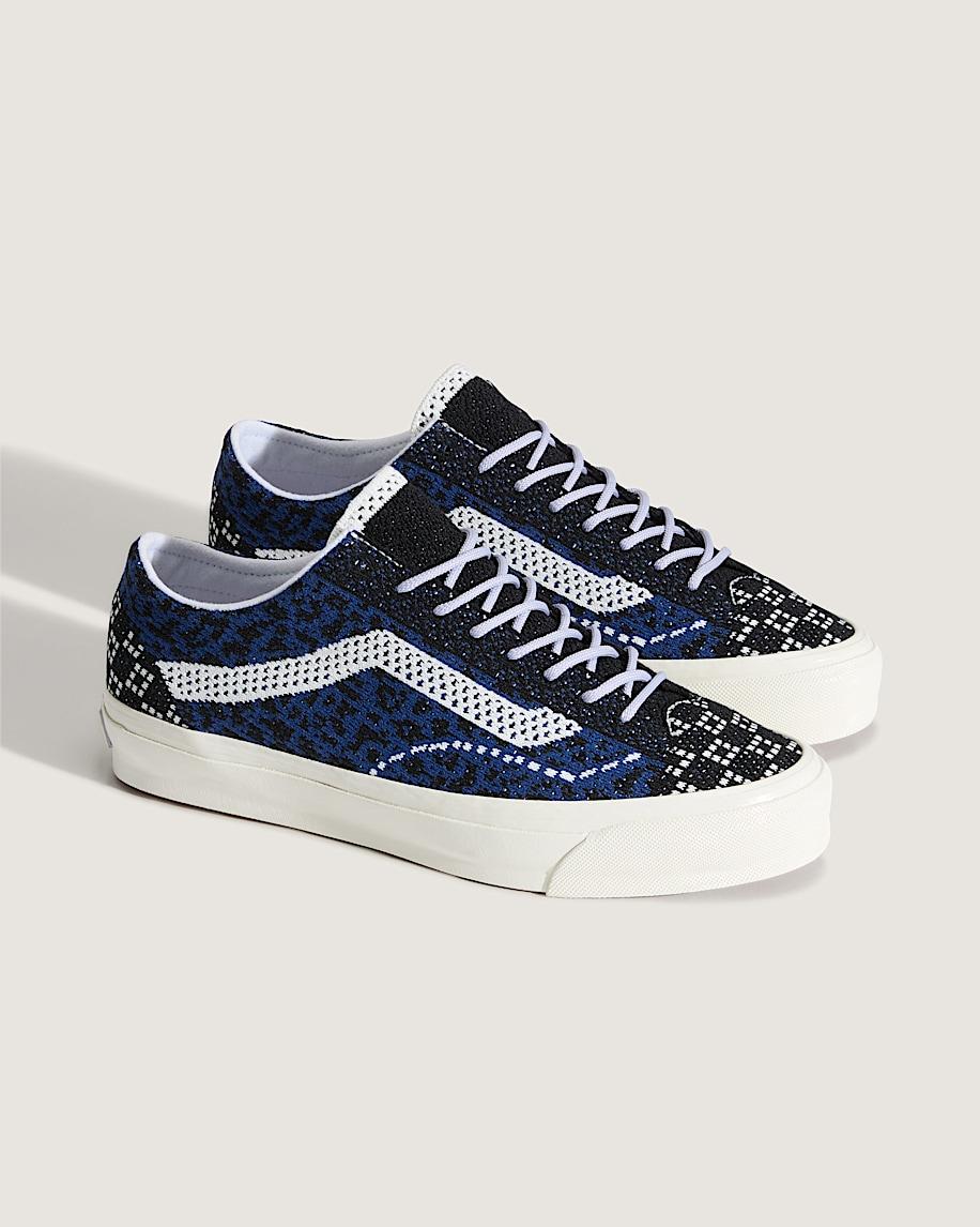Taka Hayashi For Vault By Vans Premium Old Skool Shoe Cheetah Navy Blue