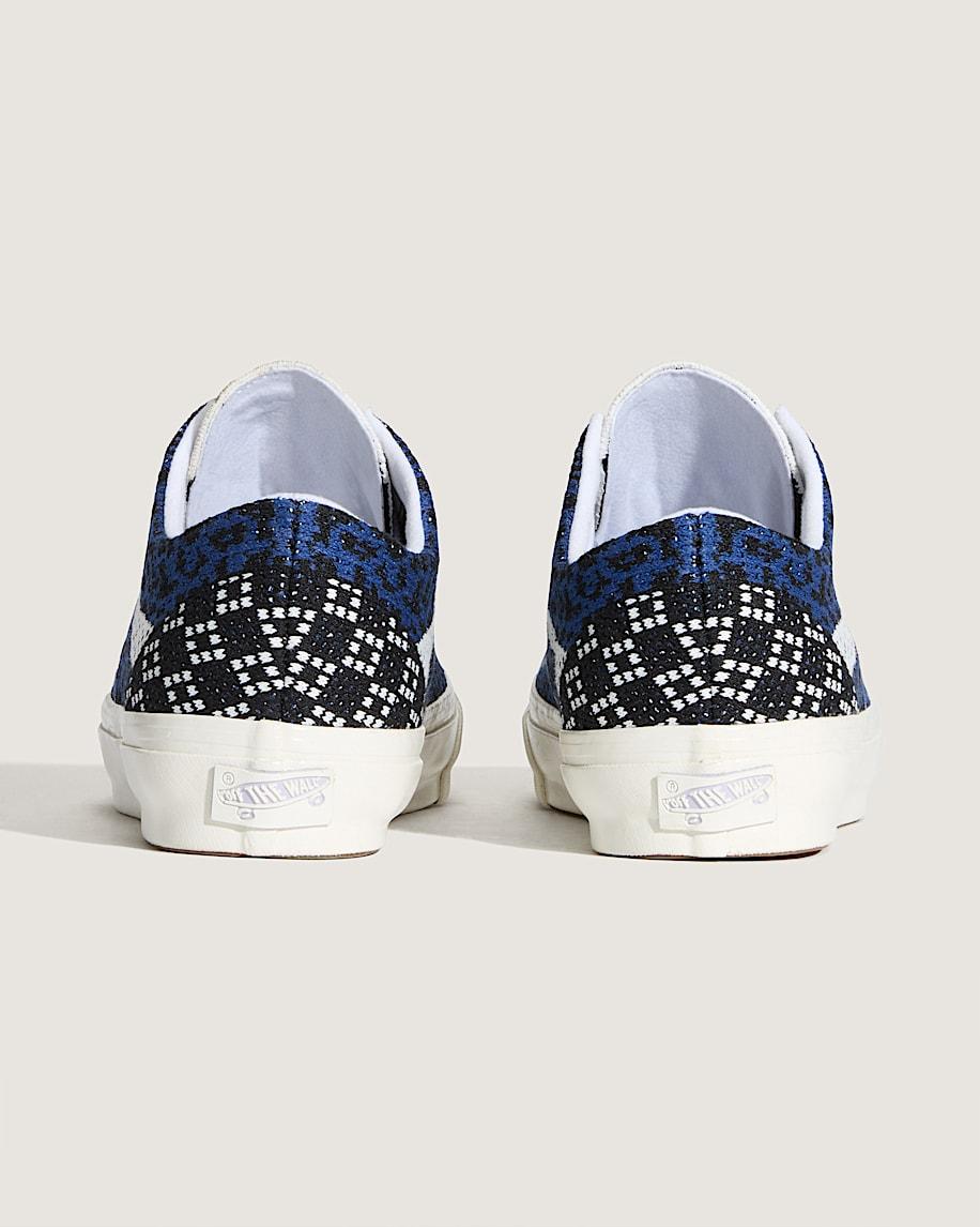 Taka Hayashi For Vault By Vans Premium Old Skool Shoe Cheetah Navy Blue