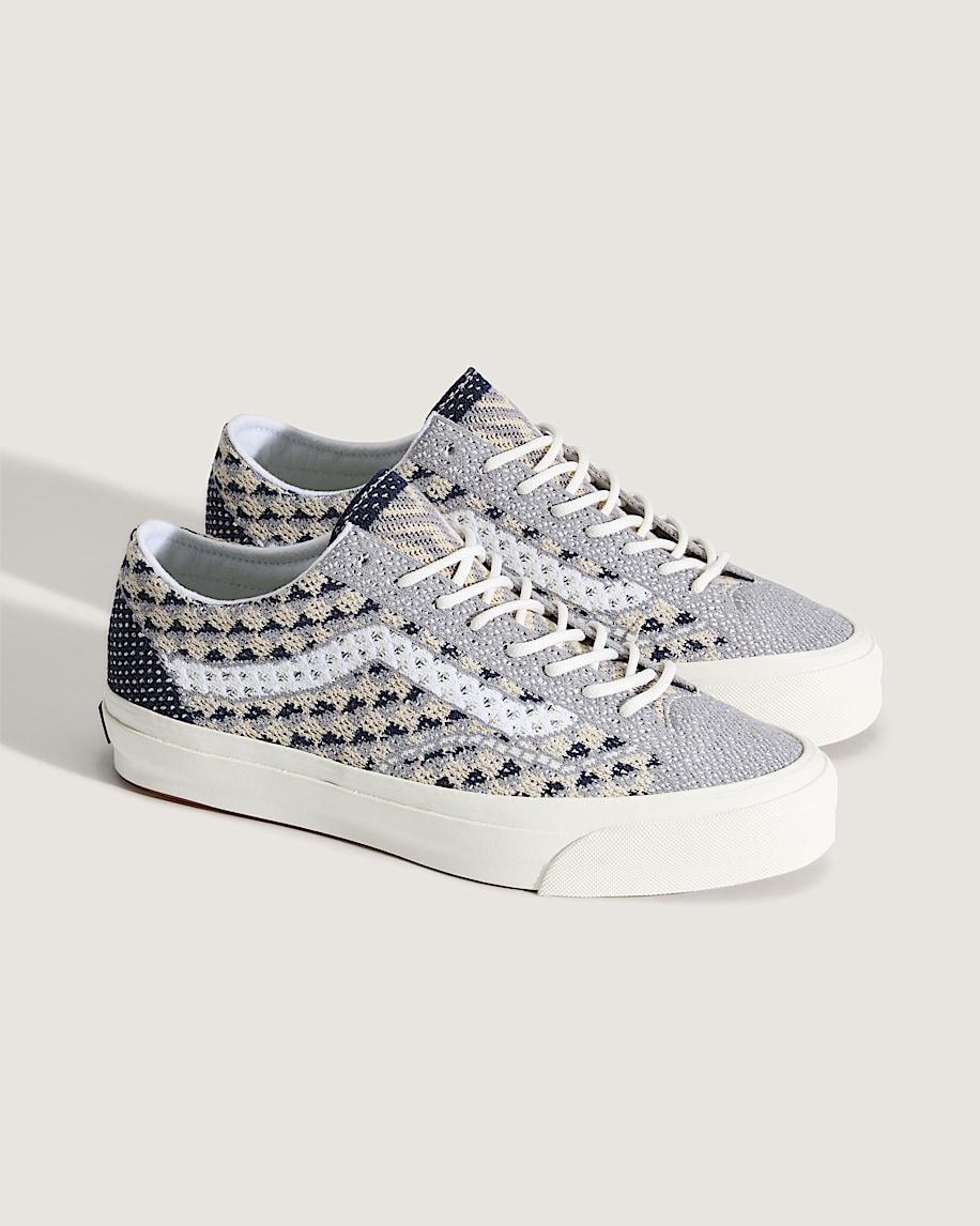 Taka Hayashi For Vault By Vans Premium Old Skool Shoe Geo Check Frost Grey
