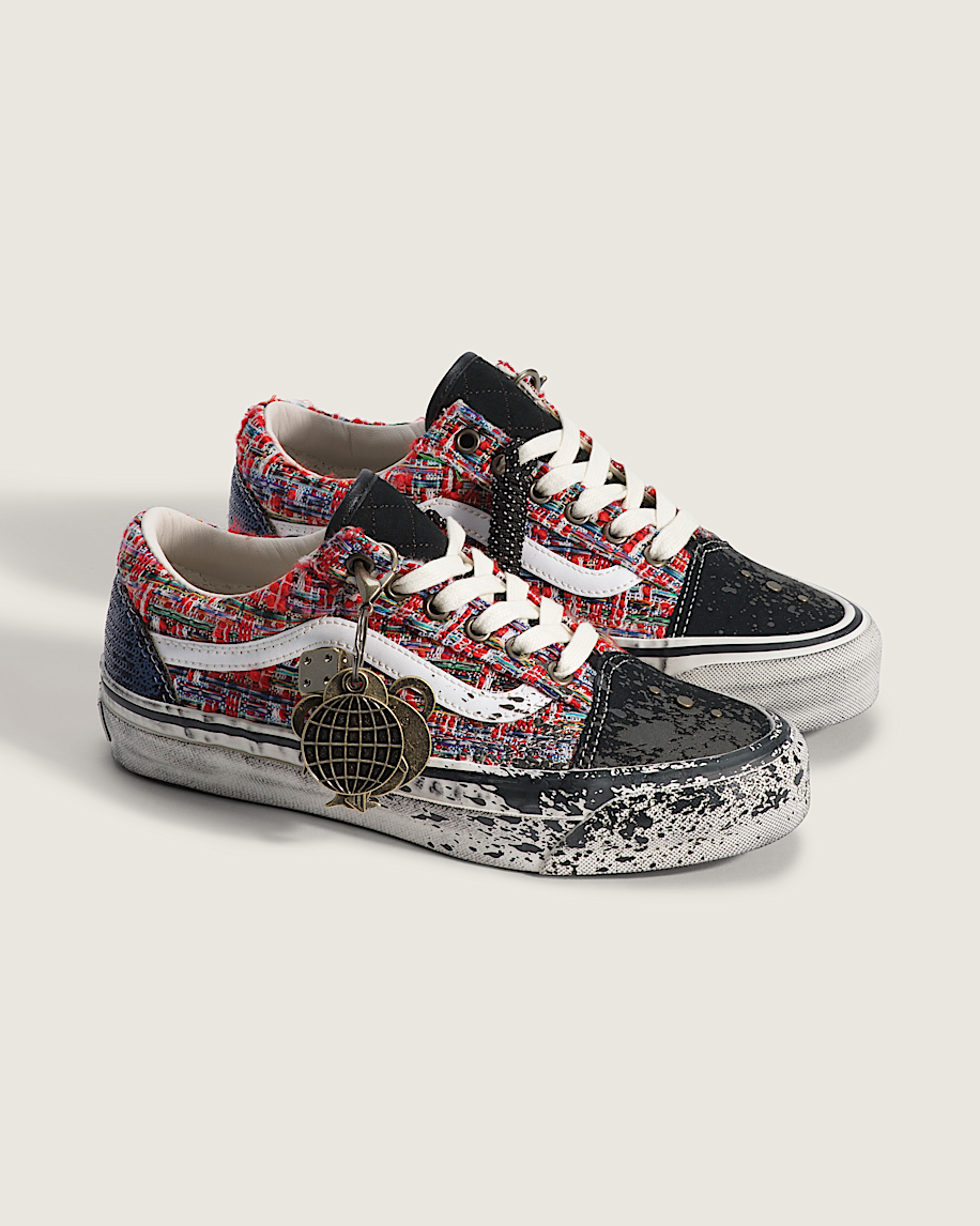 Taka Hayashi For Vault By Vans Premium Old Skool Shoe Red Black