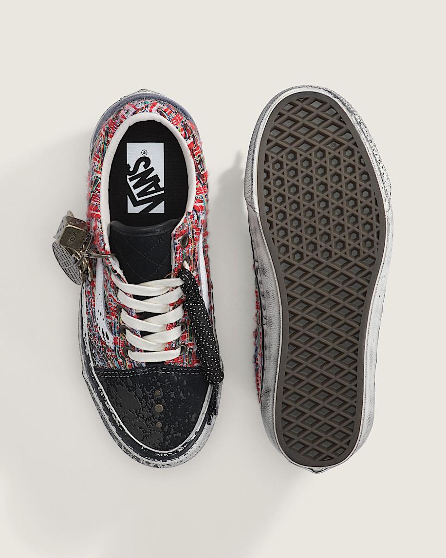 Taka Hayashi For Vault By Vans Premium Old Skool Shoe Red Black