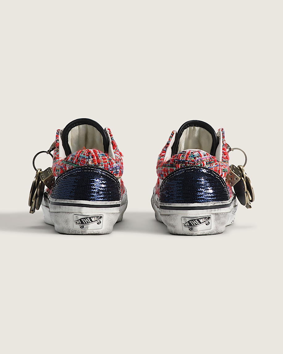 Taka Hayashi For Vault By Vans Premium Old Skool Shoe Red Black