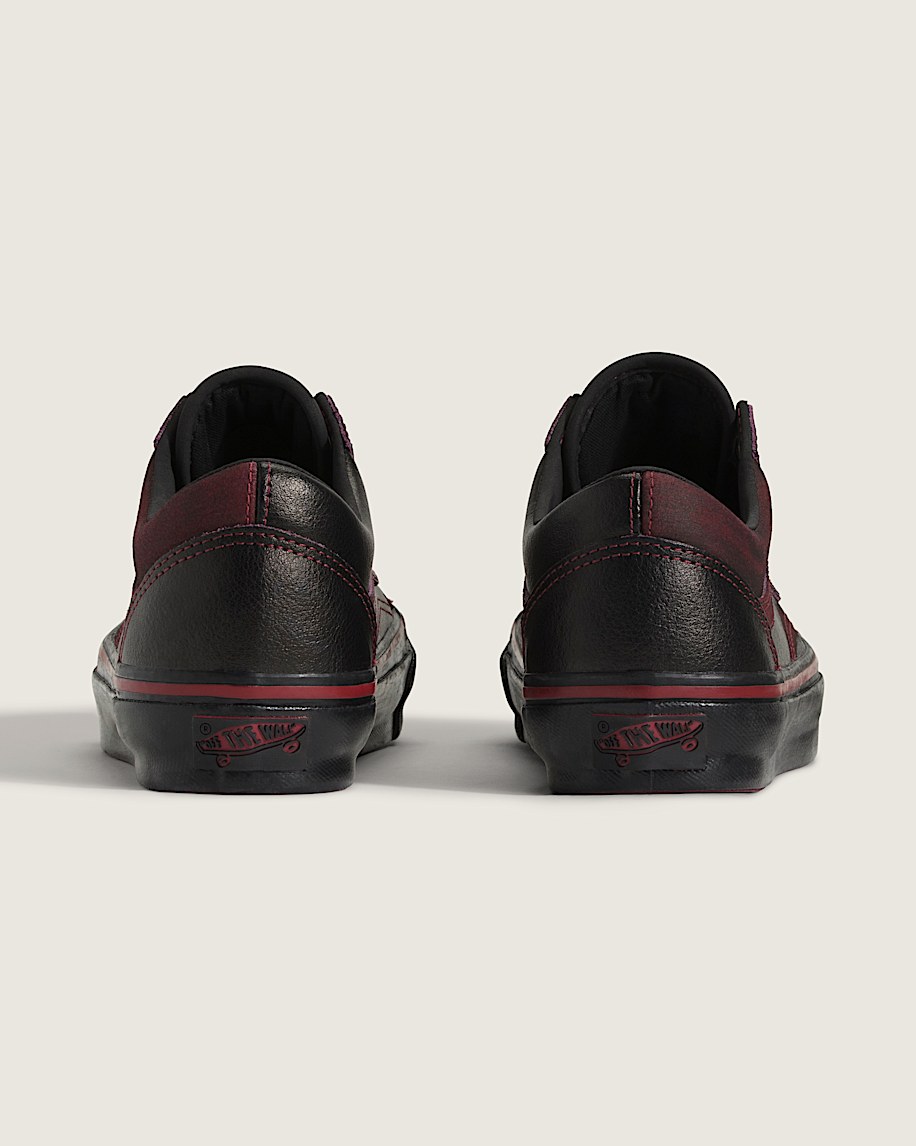 Taka Hayashi For Vault By Vans Premium Old Skool Tania Shoe Dark Red Black