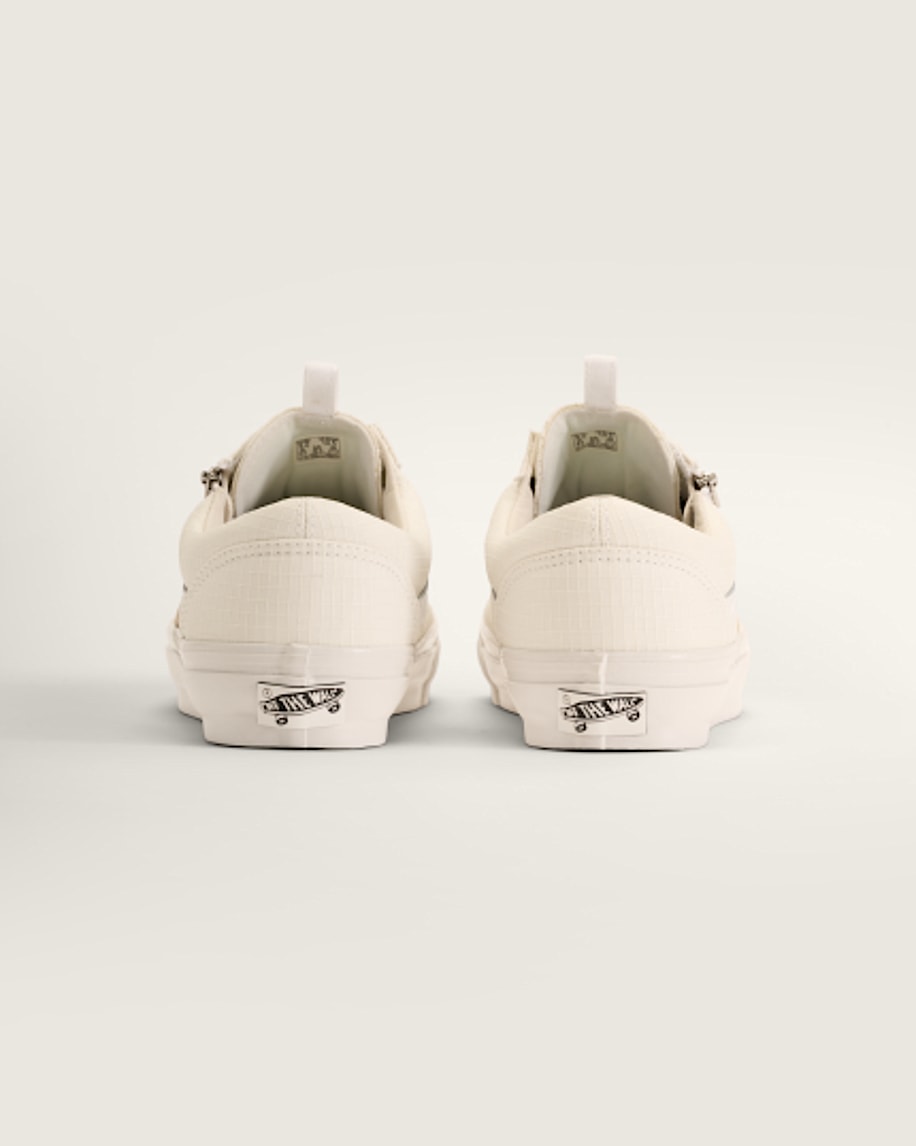 Taka Hayashi For Vault By Vans Premium Old Skool Zip Shoe Ice White