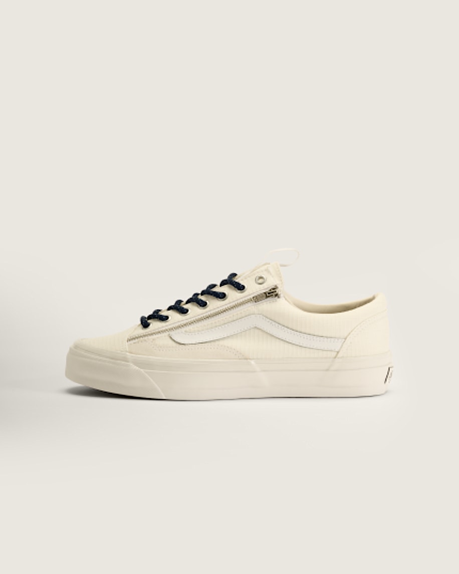 taka hayashi for vault by vans Premium Old Skool Zip Shoe Ice White