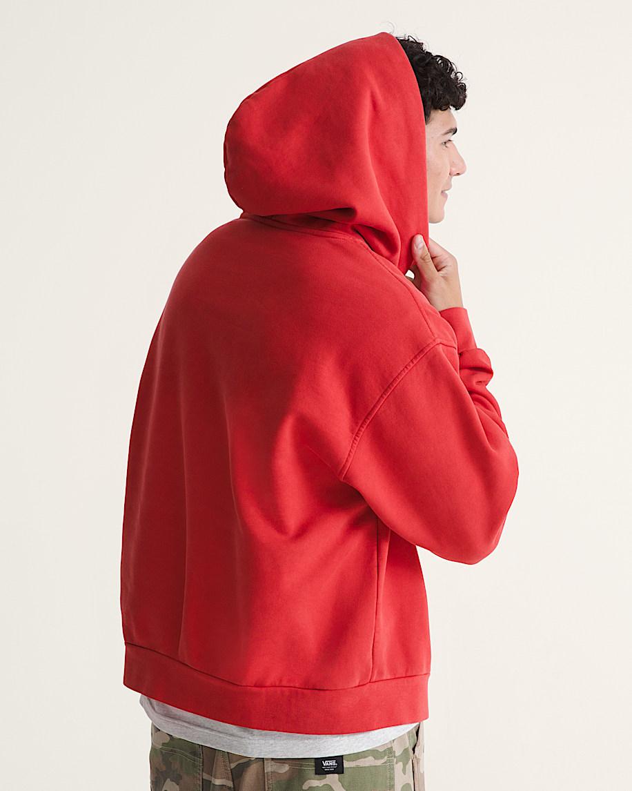Taka Hayashi For Vault By Vans Premium Pullover Hoodie Crimson Haze Red