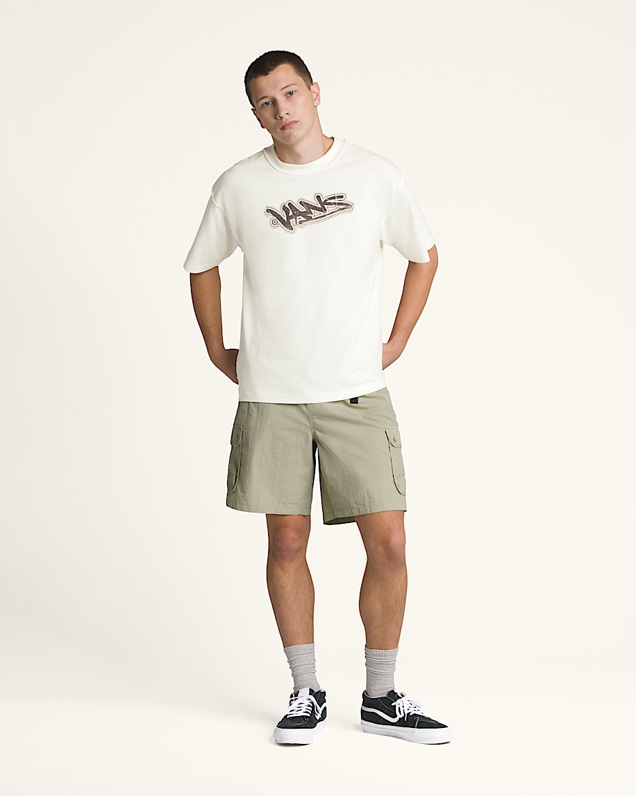 Taka Hayashi For Vault By Vans Premium Short Sleeve T-Shirt Marshmallow White