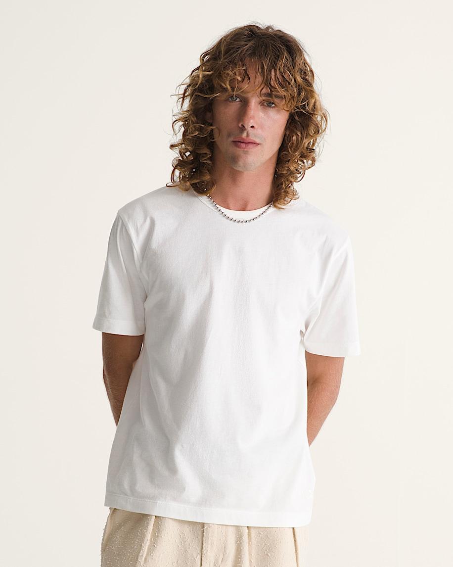Taka Hayashi For Vault By Vans Premium Shrunken T-Shirt Egret White