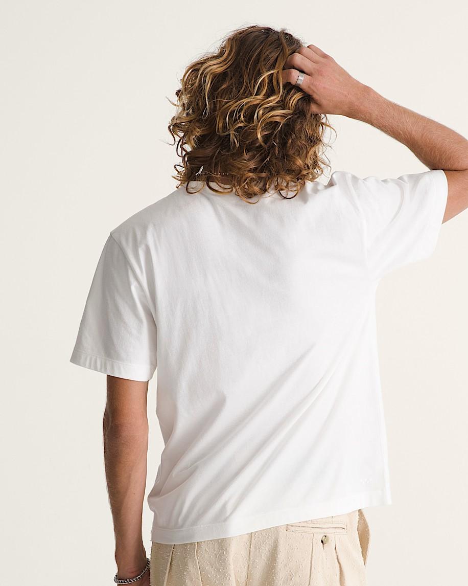 Taka Hayashi For Vault By Vans Premium Shrunken T-Shirt Egret White