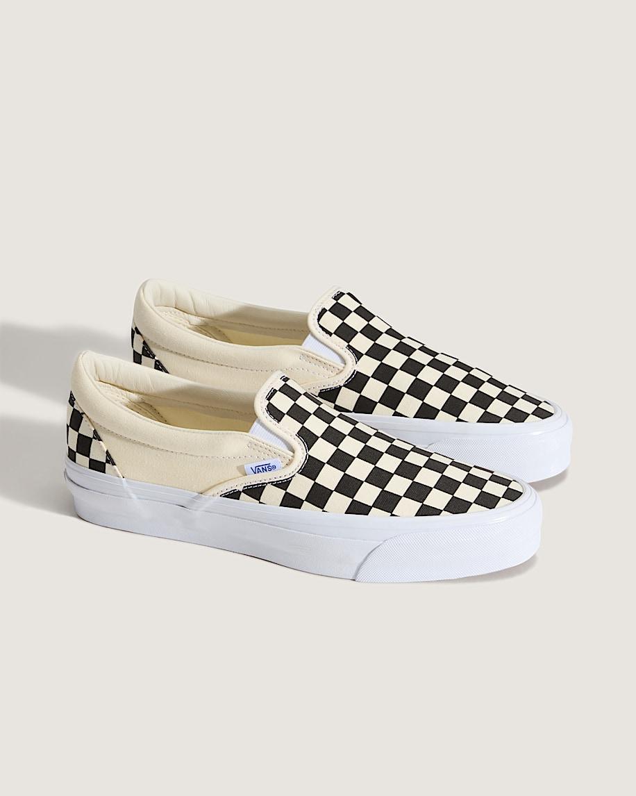 Taka Hayashi For Vault By Vans Premium Slip-On Checkerboard Shoe Checkerboard Black Off White