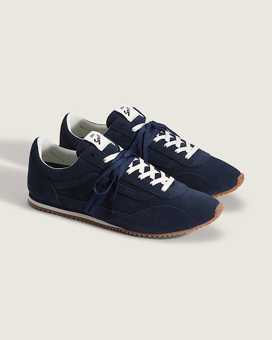 Taka Hayashi For Vault By Vans Premium Super Lowpro Trainer Parisian Night Blue