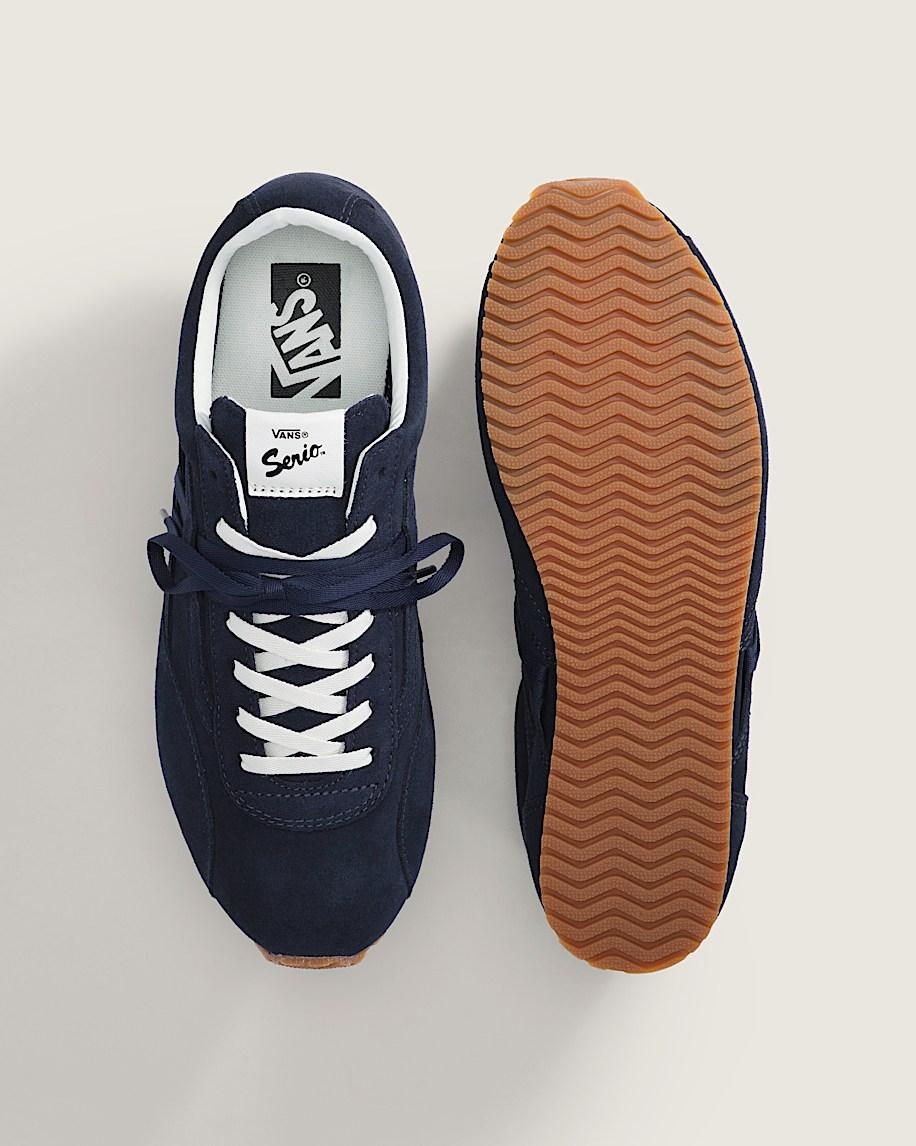 Taka Hayashi For Vault By Vans Premium Super Lowpro Trainer Parisian Night Blue
