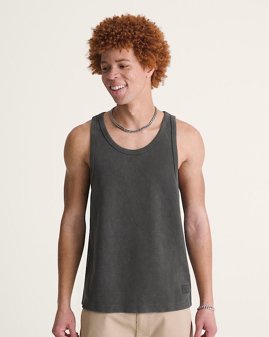 Taka Hayashi For Vault By Vans Premium Waffle Tank Top Faded Black