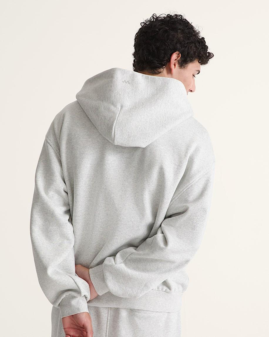 Taka Hayashi For Vault By Vans Premium Zip Hoodie Ash Heather Grey