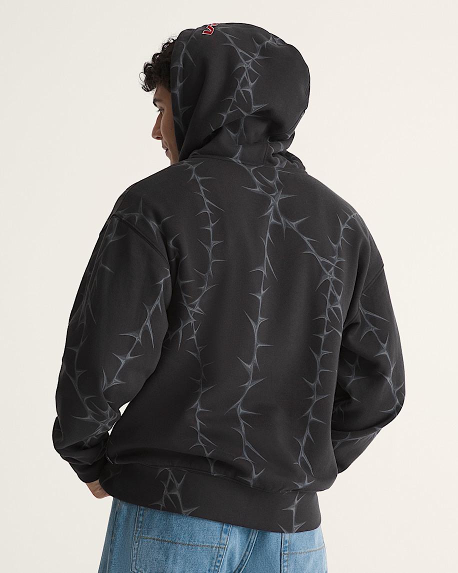 Taka Hayashi For Vault By Vans Prickler Patch Zip Hoodie Black