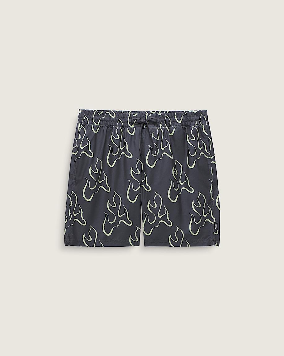 taka hayashi for vault by vans Primary Solid Elastic 17'' Boardshorts Asphalt Grey Shadow Lime Green