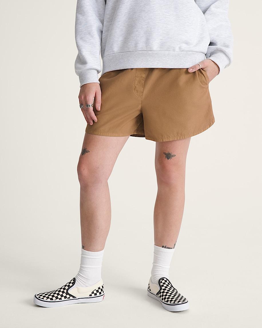 Taka Hayashi For Vault By Vans Pull-On Shorts Dachshund Brown
