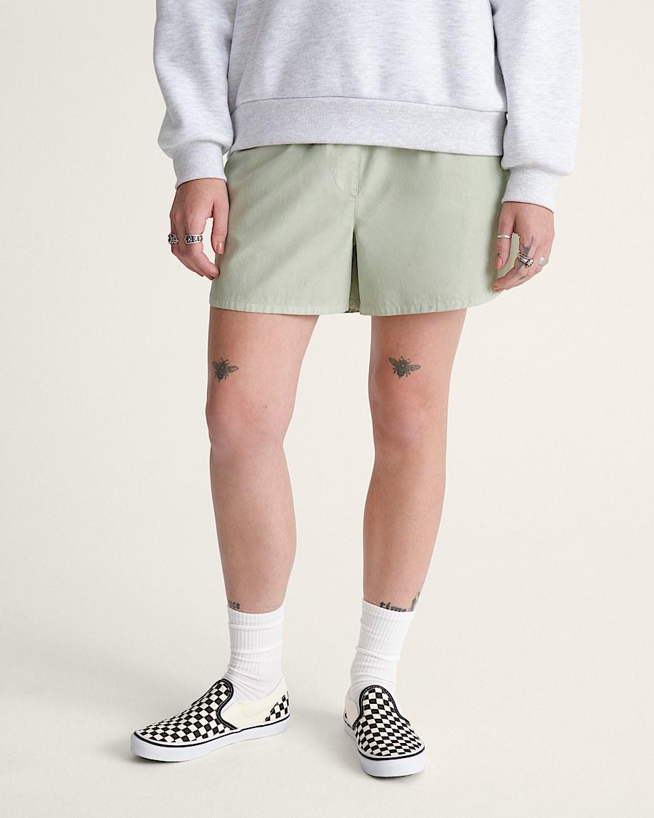 Taka Hayashi For Vault By Vans Pull-On Shorts Soft Sage Green