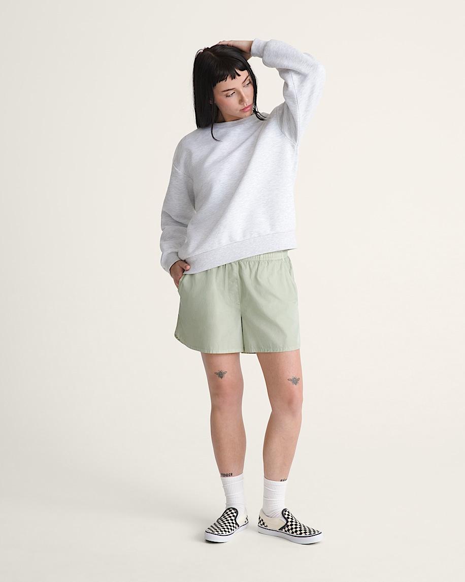 Taka Hayashi For Vault By Vans Pull-On Shorts Soft Sage Green