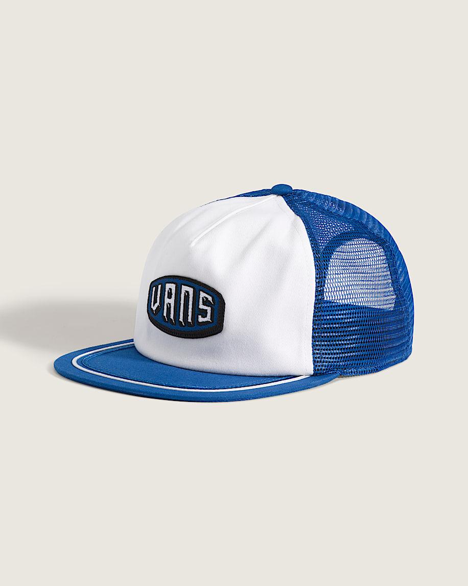 taka hayashi for vault by vans Raised Up Trucker Hat True Blue