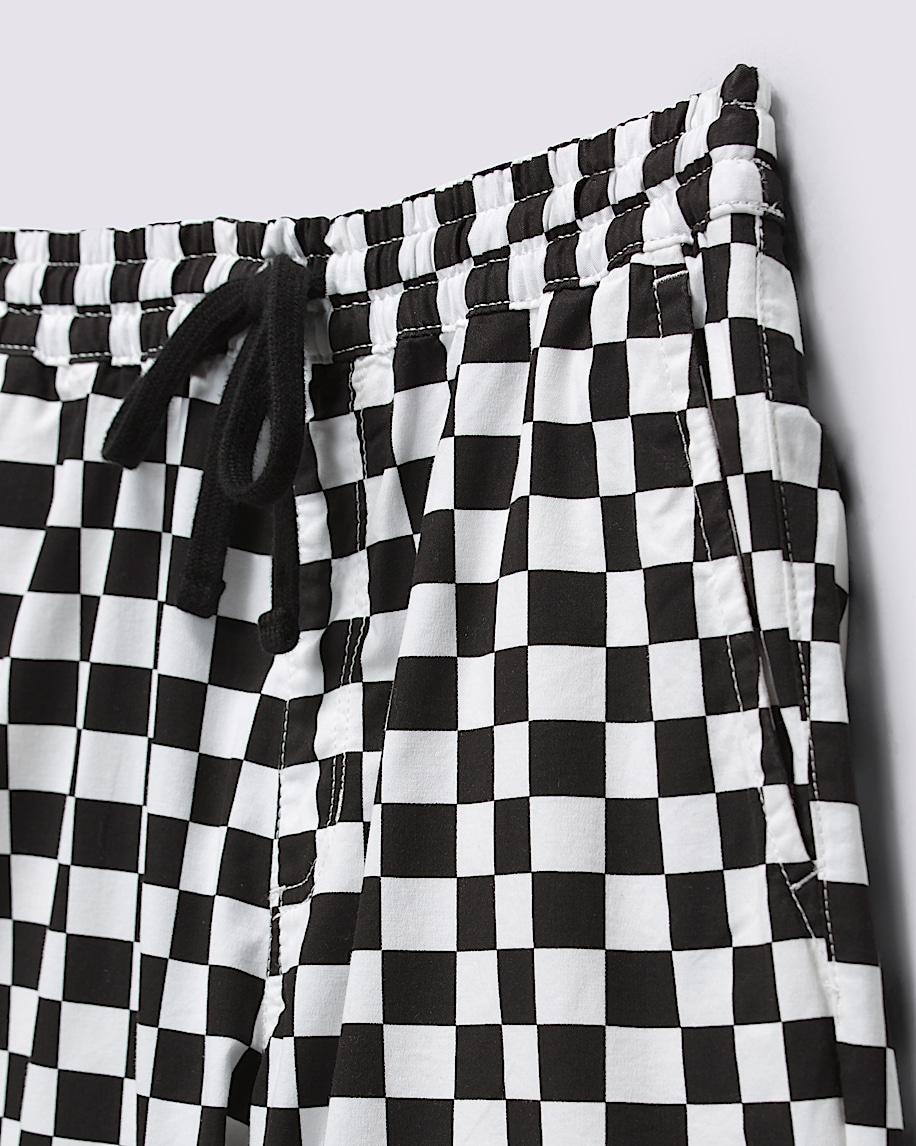 Taka Hayashi For Vault By Vans Range Relaxed Elastic Shorts Checkerboard Black