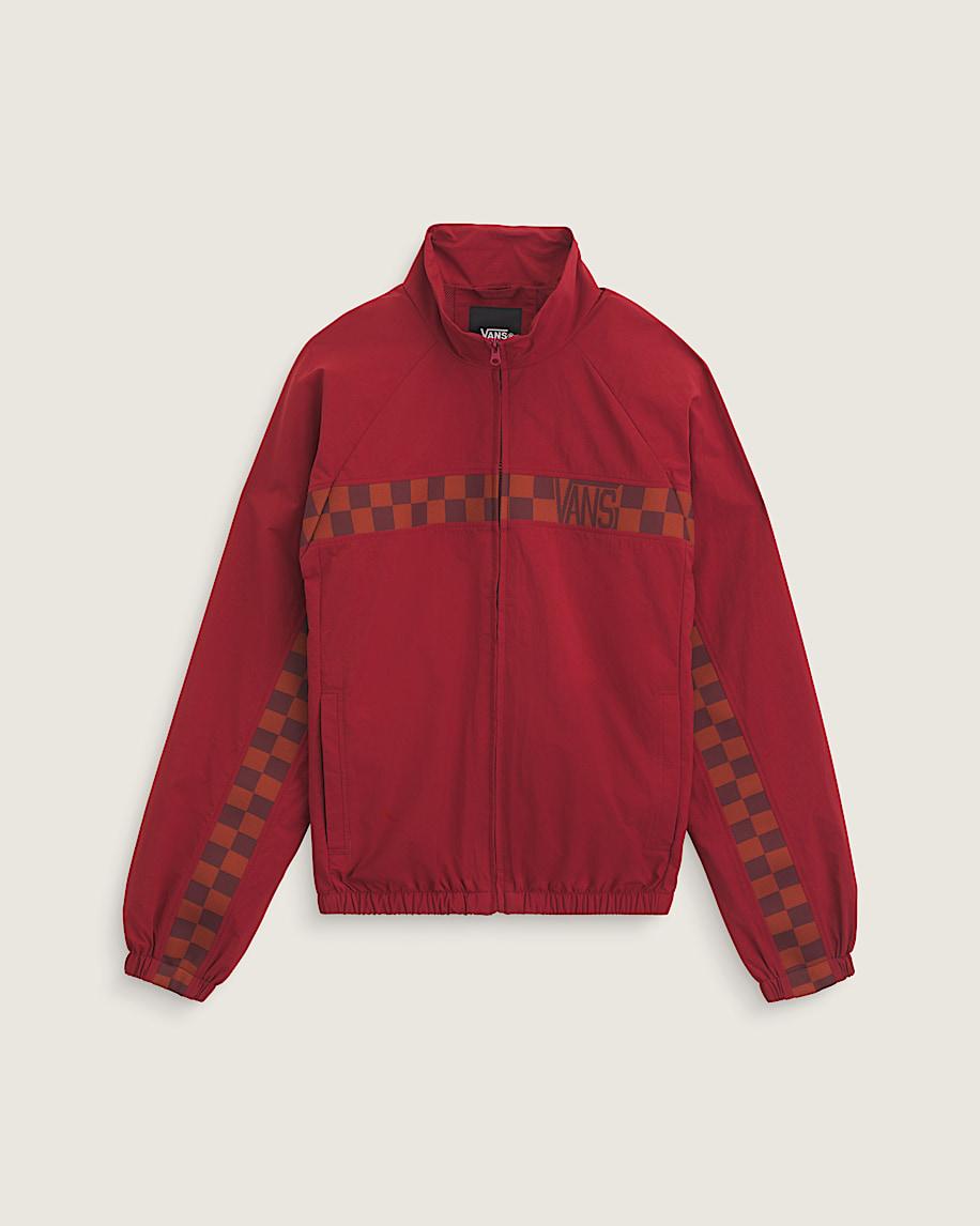 taka hayashi for vault by vans Ronnie Track Jacket Bordeaux Red