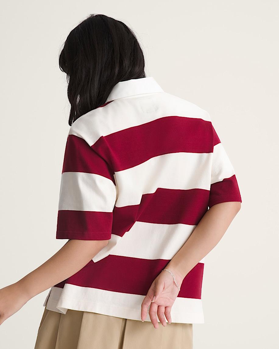 Taka Hayashi For Vault By Vans Rugby Shirt Bordeaux Red