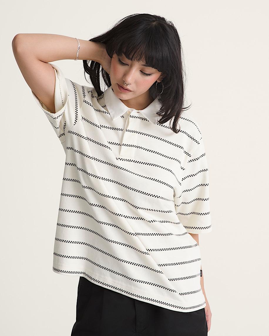 Taka Hayashi For Vault By Vans Rugby Shirt Marshmallow White