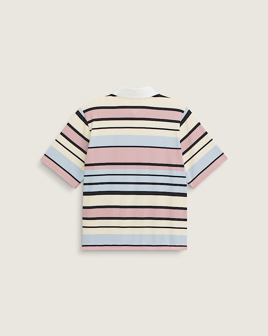 Taka Hayashi For Vault By Vans Rugby Shirt Misty Mauve Red