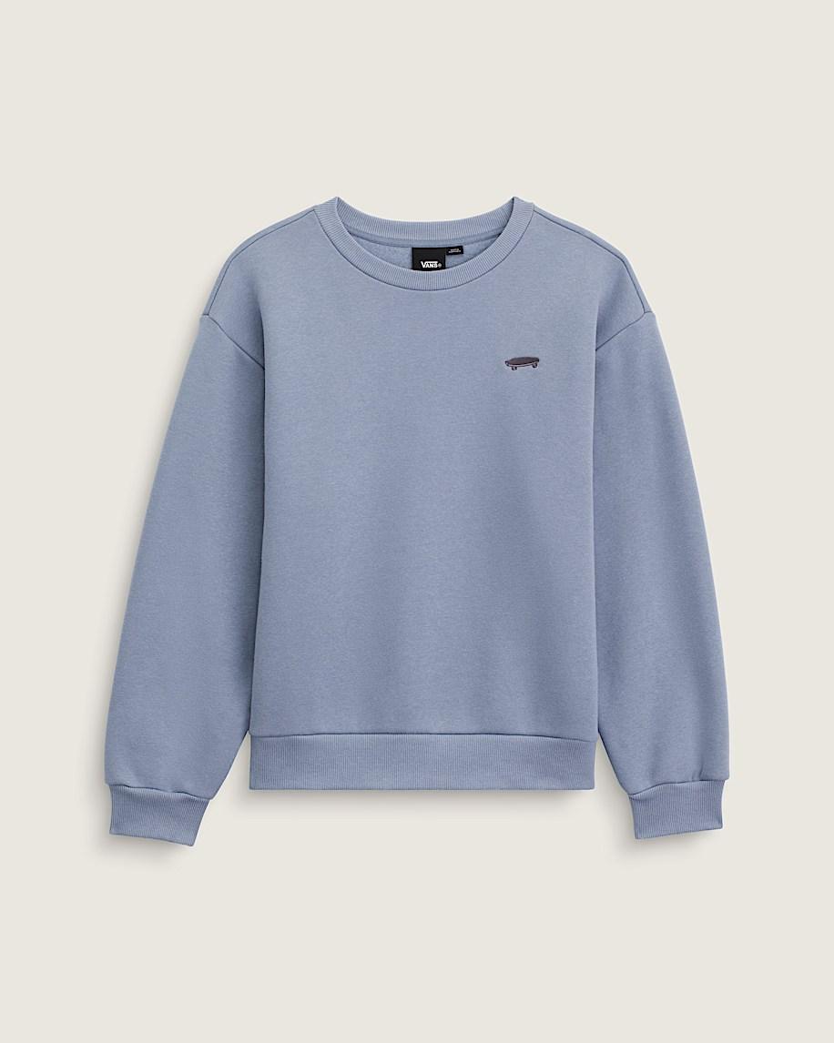 Taka Hayashi For Vault By Vans Salton Crew Sweatshirt Glacial Slate Blue