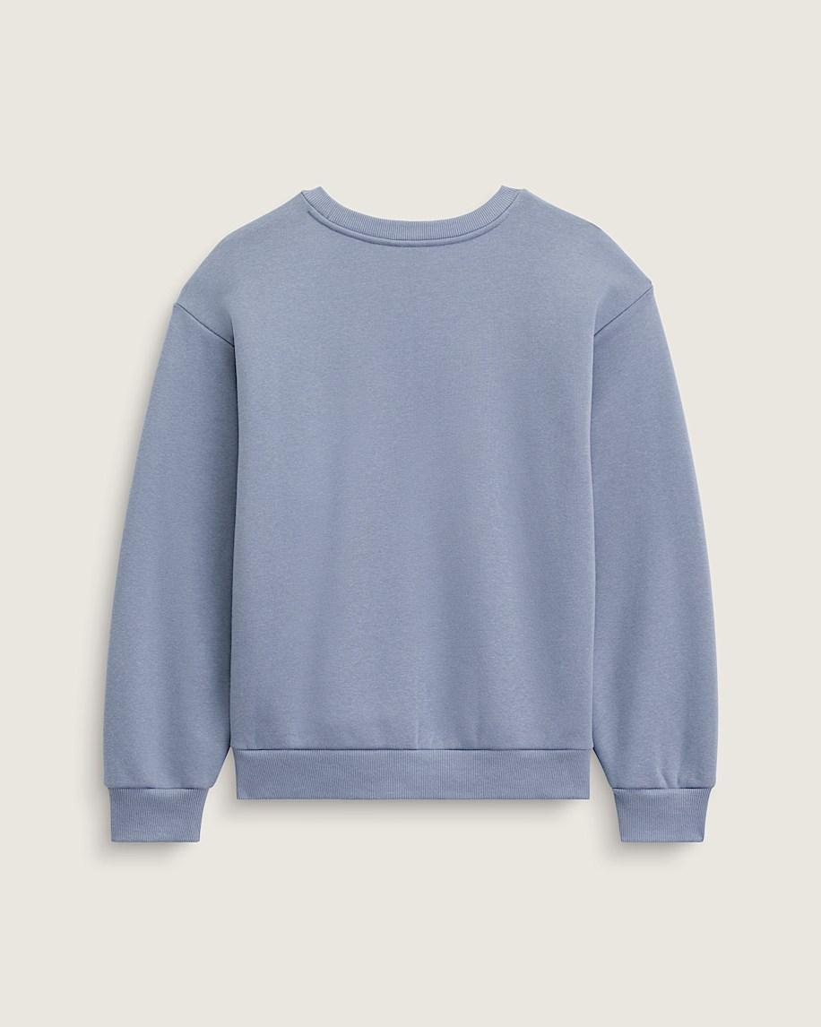 Taka Hayashi For Vault By Vans Salton Crew Sweatshirt Glacial Slate Blue