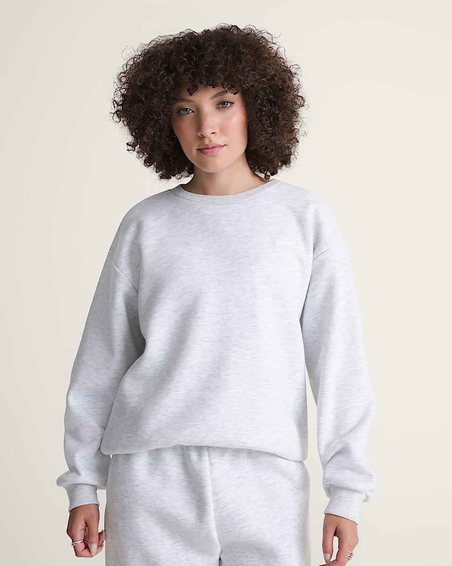 Taka Hayashi For Vault By Vans Salton Crew Sweatshirt White Heather