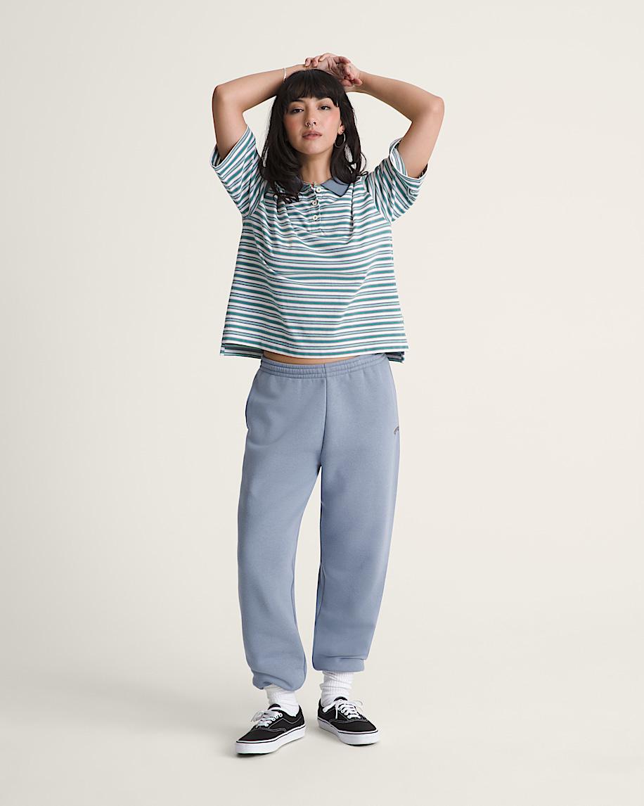 Taka Hayashi For Vault By Vans Salton Fleece Jogger Pants Glacial Slate Blue