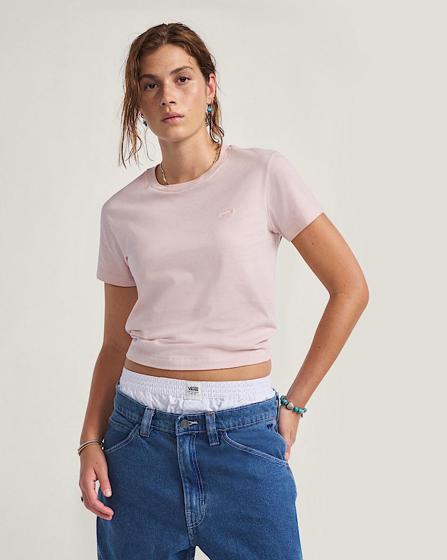 Taka Hayashi For Vault By Vans Salton T-Shirt Sepia Rose Pink