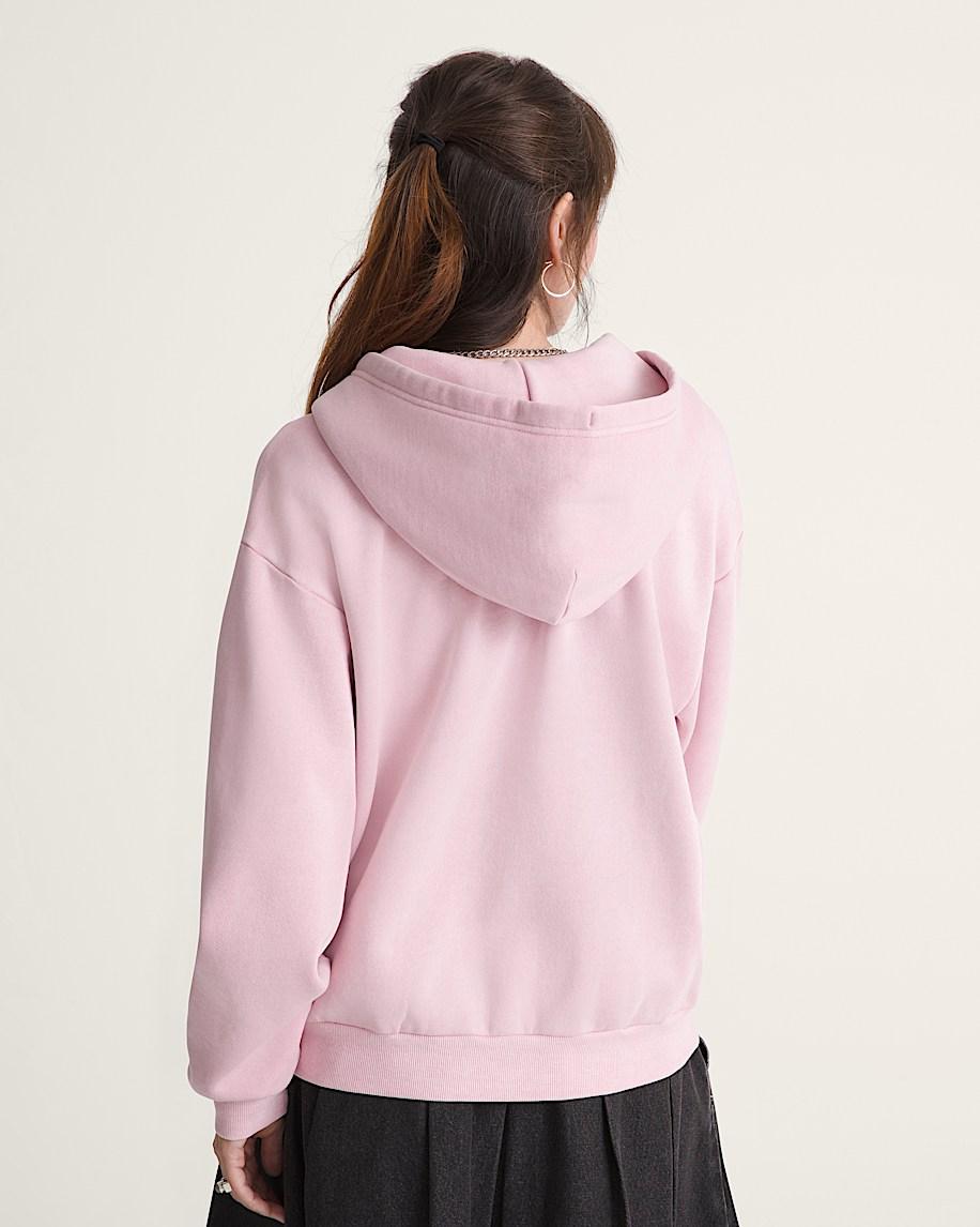 Taka Hayashi For Vault By Vans Salton Washed Full Zip Hoodie CORAL BLUSH