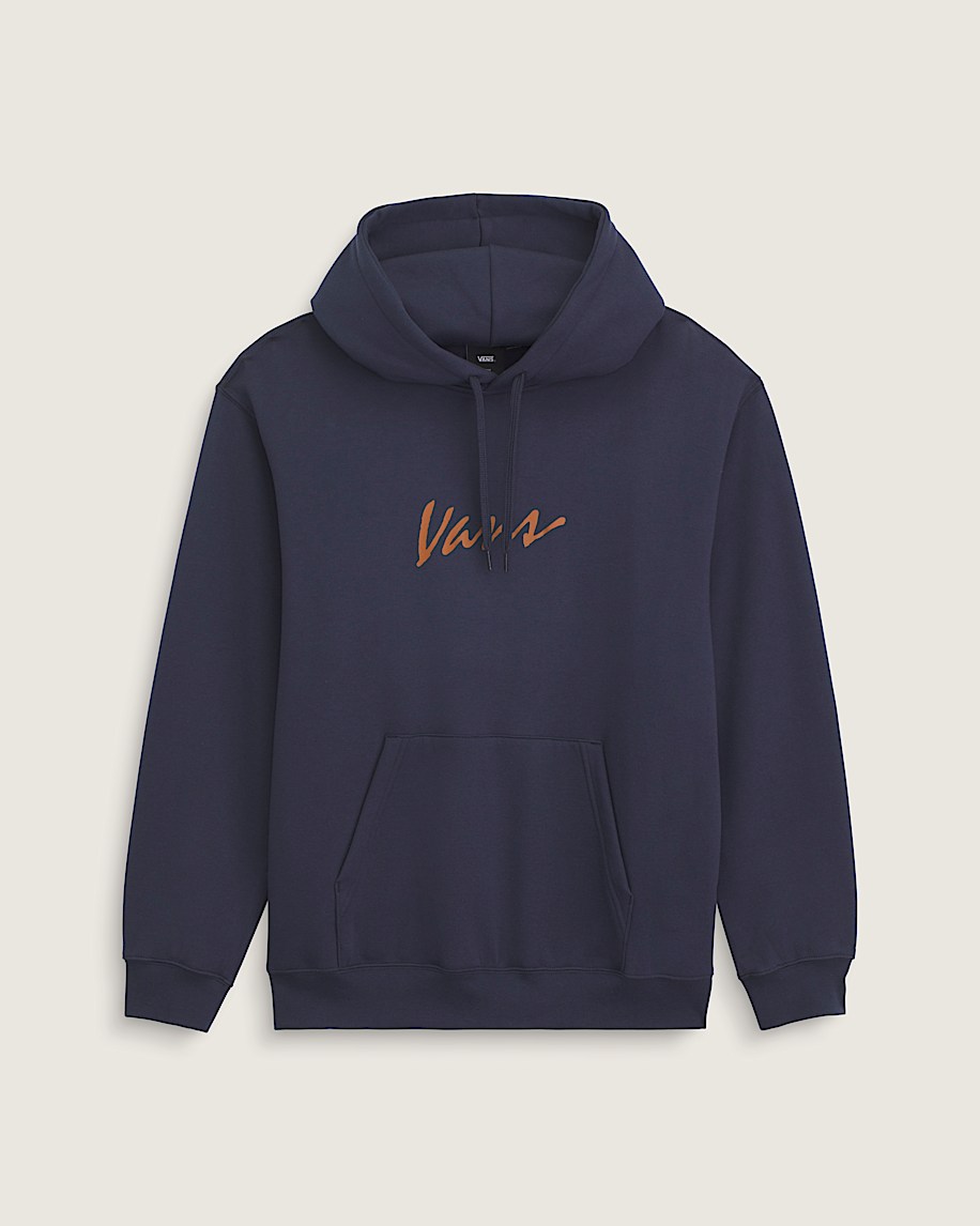 taka hayashi for vault by vans Scripted Vans Pullover Hoodie Parisian Night Blue