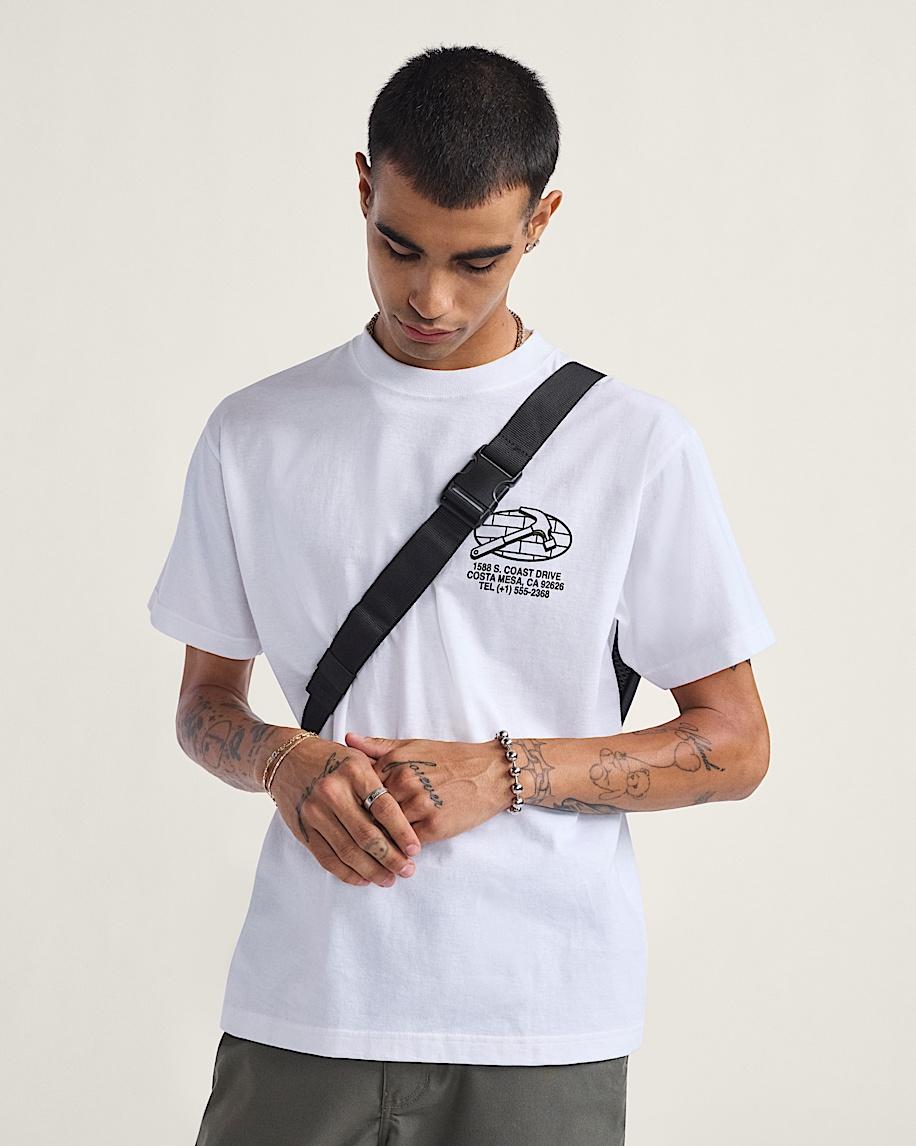 Vans Service Repair T-Shirt White