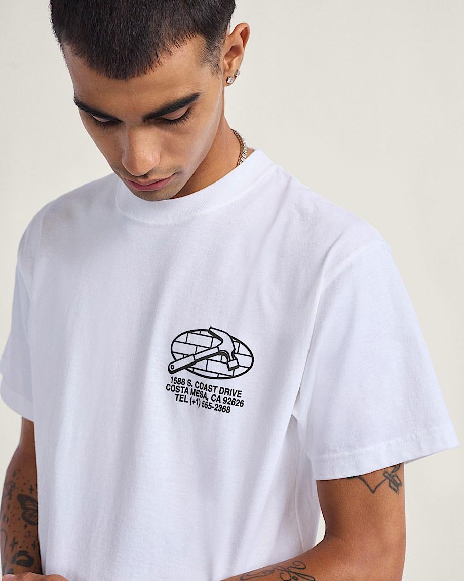 Vans Service Repair T-Shirt White