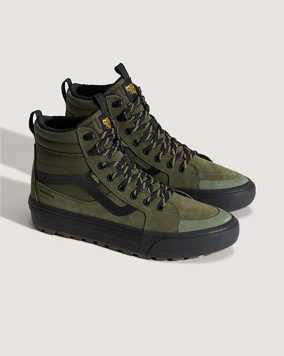 Taka Hayashi For Vault By Vans Sk8-Hi Waterproof Insulated Shoe Green Black