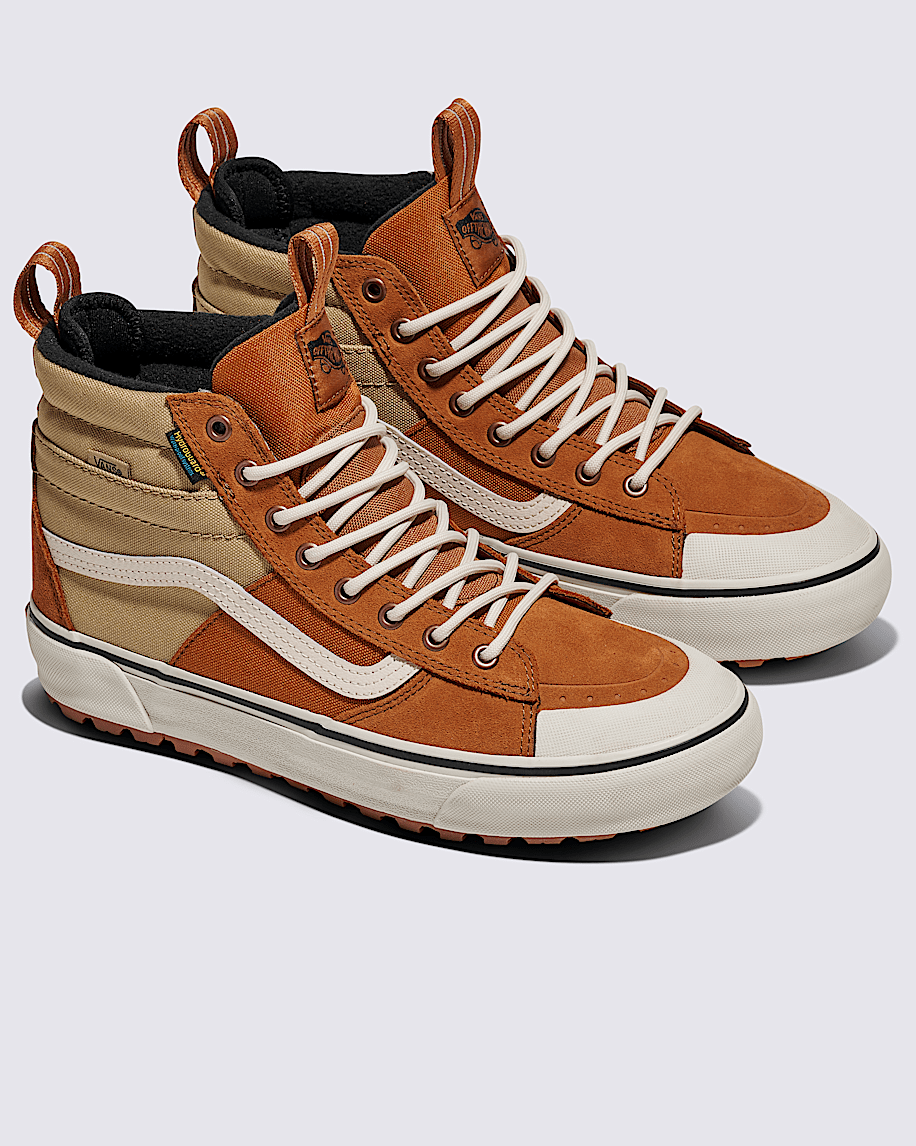 Taka Hayashi For Vault By Vans Sk8-Hi Waterproof Insulated Shoe Light Khaki Brown