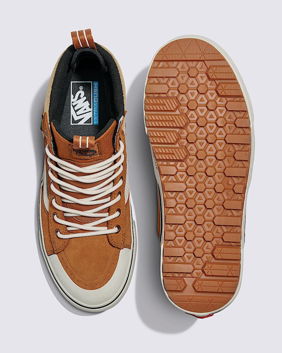 Taka Hayashi For Vault By Vans Sk8-Hi Waterproof Insulated Shoe Light Khaki Brown
