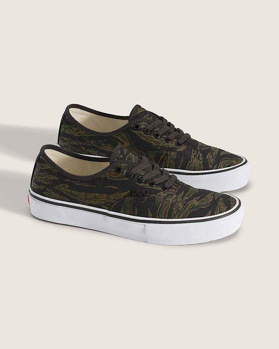 Taka Hayashi For Vault By Vans Skate Authentic Shoe Camo Green Black