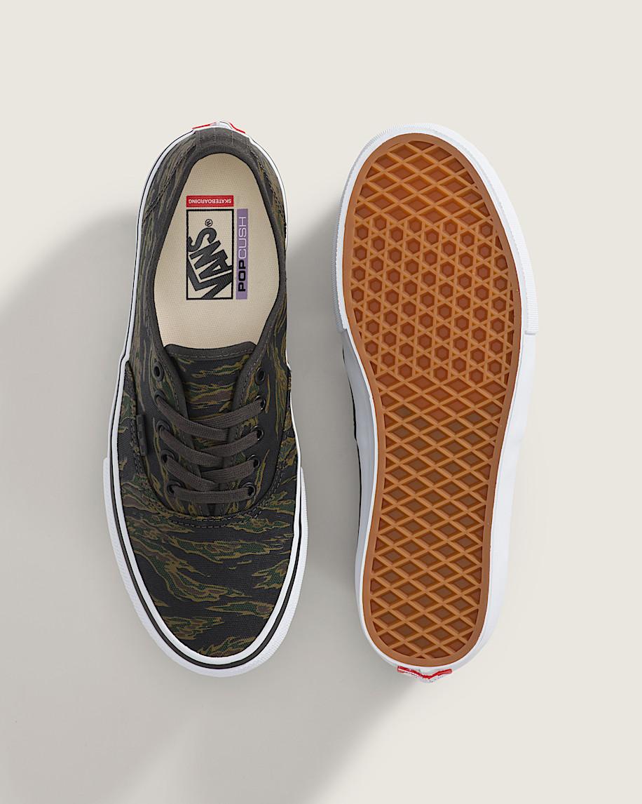 Taka Hayashi For Vault By Vans Skate Authentic Shoe Camo Green Black