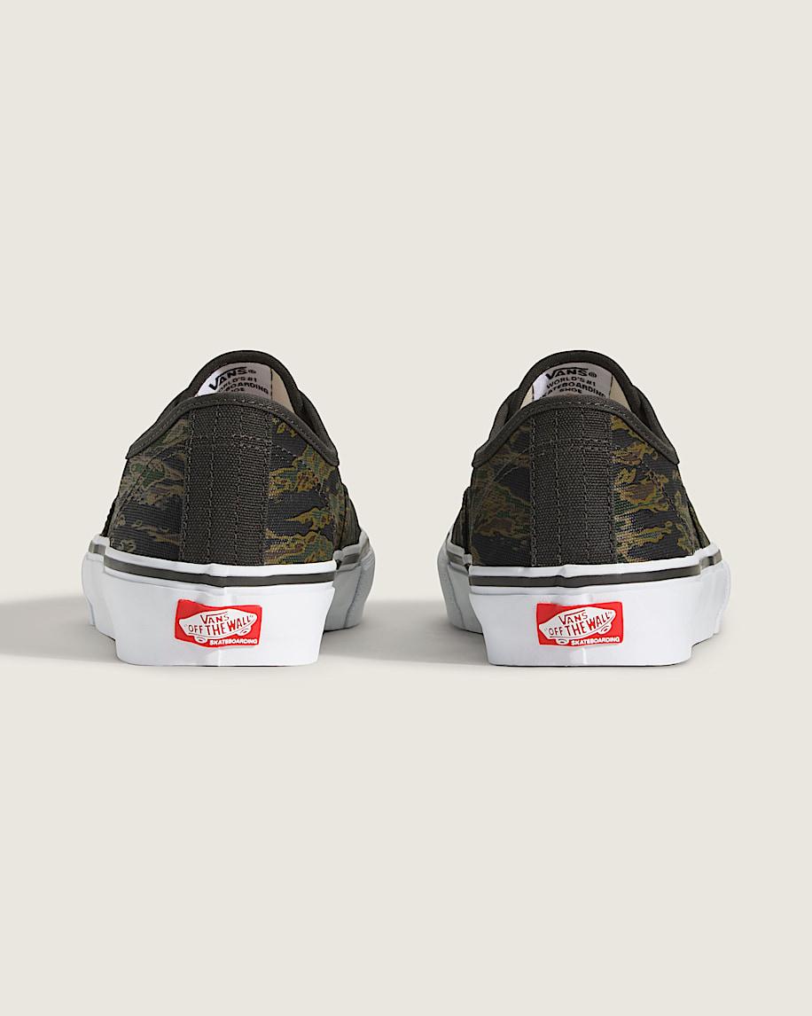 Taka Hayashi For Vault By Vans Skate Authentic Shoe Camo Green Black