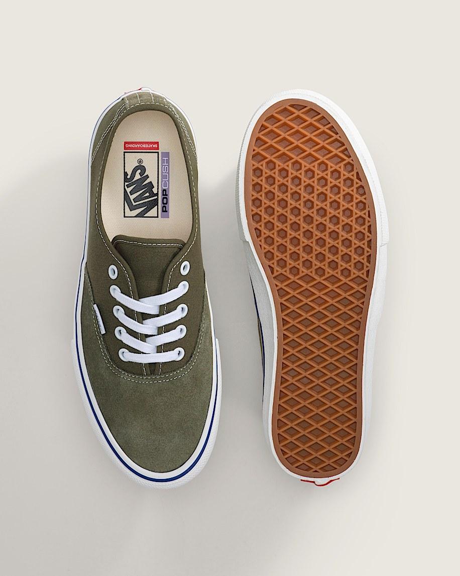 Taka Hayashi For Vault By Vans Skate Authentic Shoe Mossy Olive Green