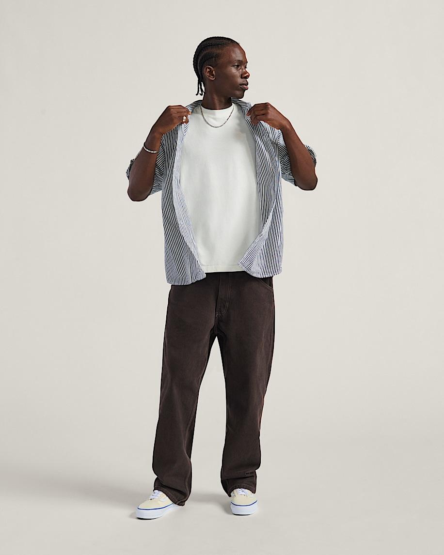 Taka Hayashi For Vault By Vans Skate Check-5 Loose Denim Pants After Dark Brown