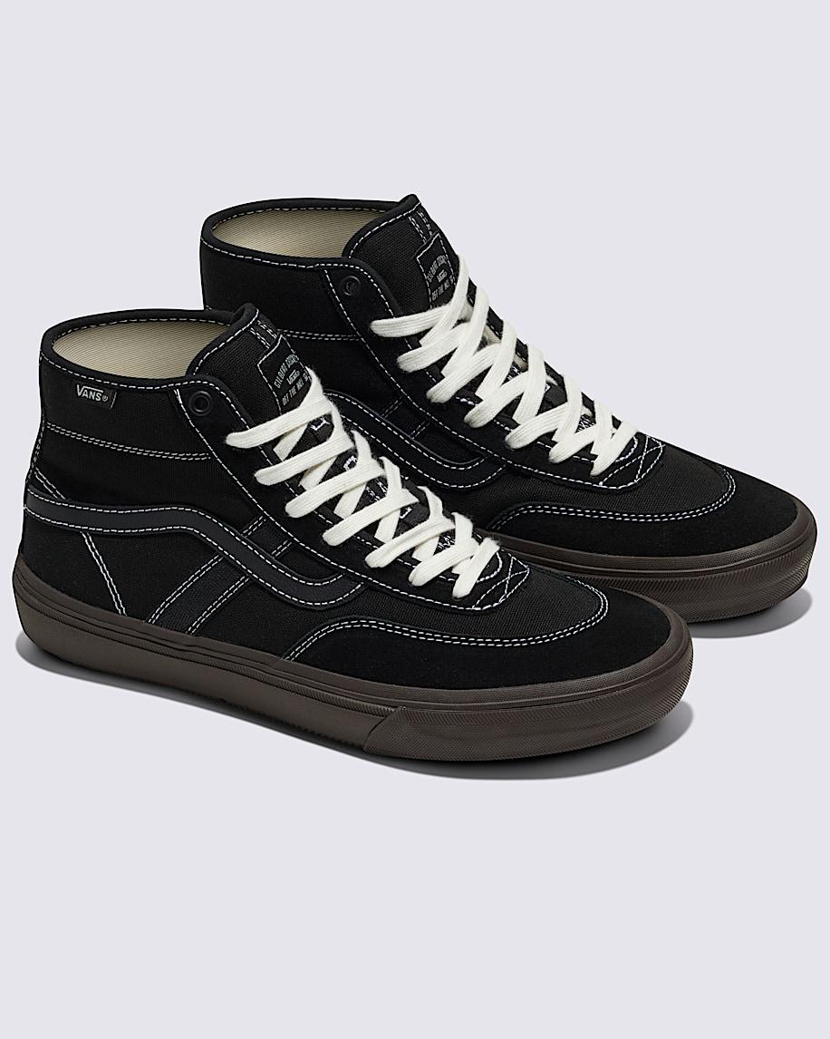 Taka Hayashi For Vault By Vans Skate Crockett High Shoe Black Chocolate Brown